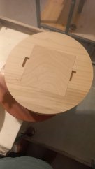 Bat 15x15 cm – točířská podložka, vyjímatelný střed Kugler&Toms